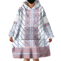 Traditional Romanian Costume Wearable Blanket Hoodie National Folk Patterns - Wonder Print Shop