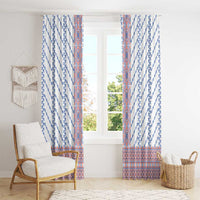 Traditional Romanian Costume Window Curtain National Folk Patterns - Wonder Print Shop