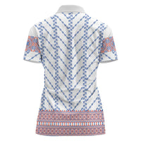 Traditional Romanian Costume Women Polo Shirt National Folk Patterns - Wonder Print Shop