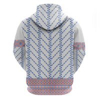 Traditional Romanian Costume Zip Hoodie National Folk Patterns - Wonder Print Shop