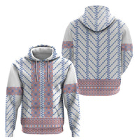 Traditional Romanian Costume Zip Hoodie National Folk Patterns - Wonder Print Shop