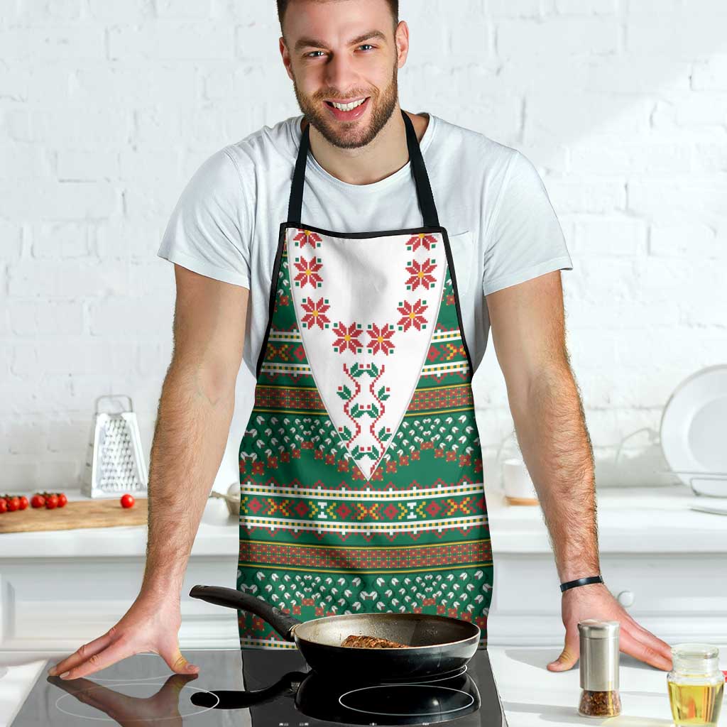 Lithuanian National Costume Apron Traditional Folk Pattern - Wonder Print Shop