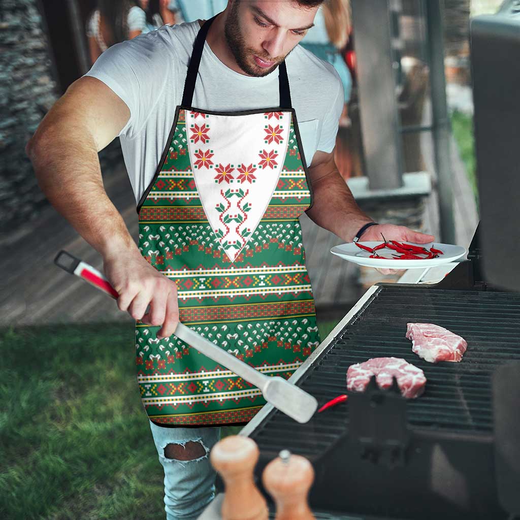 Lithuanian National Costume Apron Traditional Folk Pattern - Wonder Print Shop