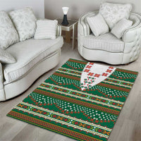 Lithuanian National Costume Area Rug Traditional Folk Pattern - Wonder Print Shop