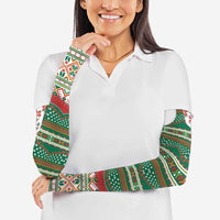 Lithuanian National Costume Arm Sleeves Traditional Folk Pattern - Wonder Print Shop