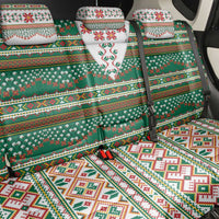 Lithuanian National Costume Back Car Seat Cover Traditional Folk Pattern - Wonder Print Shop
