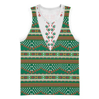 Lithuanian National Costume Basketball Jersey Traditional Folk Pattern - Wonder Print Shop