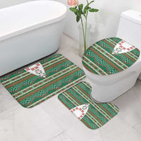 Lithuanian National Costume Bathroom Set Traditional Folk Pattern - Wonder Print Shop
