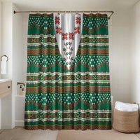 Lithuanian National Costume Bathroom Set Traditional Folk Pattern - Wonder Print Shop