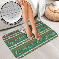 Lithuanian National Costume Bathroom Set Traditional Folk Pattern - Wonder Print Shop