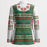 Lithuanian National Costume Blazer Traditional Folk Pattern - Wonder Print Shop