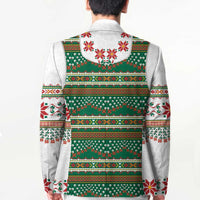 Lithuanian National Costume Blazer Traditional Folk Pattern - Wonder Print Shop