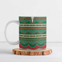 Lithuanian National Costume Ceramic Mug Traditional Folk Pattern - Wonder Print Shop