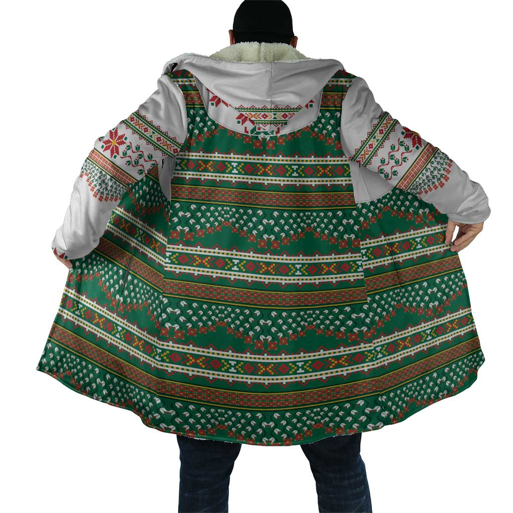Lithuanian National Costume Cloak Traditional Folk Pattern - Wonder Print Shop