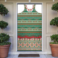 Lithuanian National Costume Door Cover Traditional Folk Pattern - Wonder Print Shop