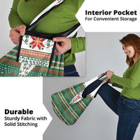Lithuanian National Costume Grocery Bag Traditional Folk Pattern - Wonder Print Shop