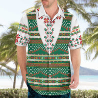Lithuanian National Costume Hawaiian Shirt Traditional Folk Pattern - Wonder Print Shop