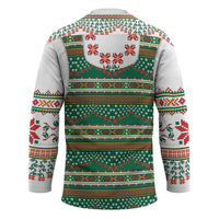 Lithuanian National Costume Hockey Jersey Traditional Folk Pattern - Wonder Print Shop