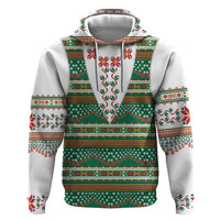 Lithuanian National Costume Hoodie Traditional Folk Pattern - Wonder Print Shop