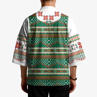 Lithuanian National Costume Kimono Traditional Folk Pattern - Wonder Print Shop
