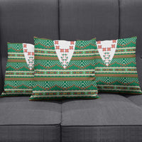 Lithuanian National Costume Pillow Cover Traditional Folk Pattern - Wonder Print Shop