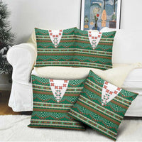 Lithuanian National Costume Pillow Cover Traditional Folk Pattern - Wonder Print Shop