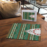 Lithuanian National Costume Puzzle Traditional Folk Pattern - Wonder Print Shop