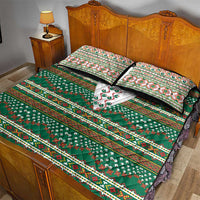 Lithuanian National Costume Quilt Bed Set Traditional Folk Pattern - Wonder Print Shop