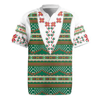 Lithuanian National Costume Rugby Jersey Traditional Folk Pattern - Wonder Print Shop
