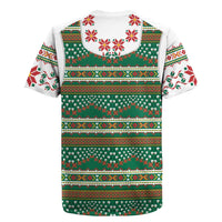 Lithuanian National Costume Rugby Jersey Traditional Folk Pattern - Wonder Print Shop