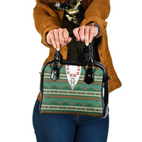 Lithuanian National Costume Shoulder Handbag Traditional Folk Pattern - Wonder Print Shop