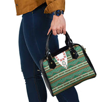 Lithuanian National Costume Shoulder Handbag Traditional Folk Pattern - Wonder Print Shop