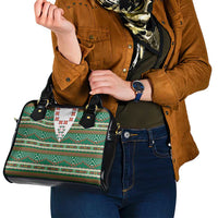 Lithuanian National Costume Shoulder Handbag Traditional Folk Pattern - Wonder Print Shop