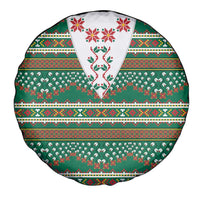 Lithuanian National Costume Spare Tire Cover Traditional Folk Pattern - Wonder Print Shop