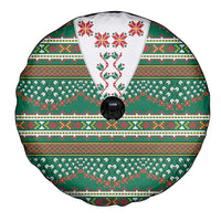 Lithuanian National Costume Spare Tire Cover Traditional Folk Pattern - Wonder Print Shop