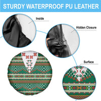 Lithuanian National Costume Spare Tire Cover Traditional Folk Pattern - Wonder Print Shop