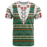 Lithuanian National Costume T Shirt Traditional Folk Pattern - Wonder Print Shop
