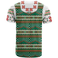 Lithuanian National Costume T Shirt Traditional Folk Pattern - Wonder Print Shop