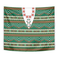 Lithuanian National Costume Tapestry Traditional Folk Pattern - Wonder Print Shop