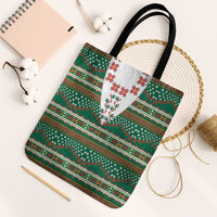 Lithuanian National Costume Tote Bag Traditional Folk Pattern - Wonder Print Shop