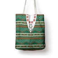 Lithuanian National Costume Tote Bag Traditional Folk Pattern - Wonder Print Shop