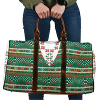 Lithuanian National Costume Travel Bag Traditional Folk Pattern - Wonder Print Shop