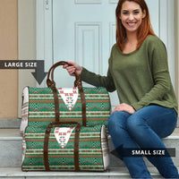 Lithuanian National Costume Travel Bag Traditional Folk Pattern - Wonder Print Shop