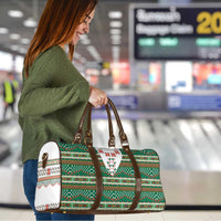 Lithuanian National Costume Travel Bag Traditional Folk Pattern - Wonder Print Shop