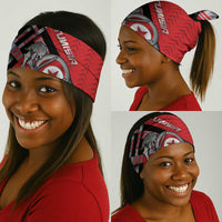 Tunisia Neck Gaiter Silver Lions Sports Patterns - Wonder Print Shop