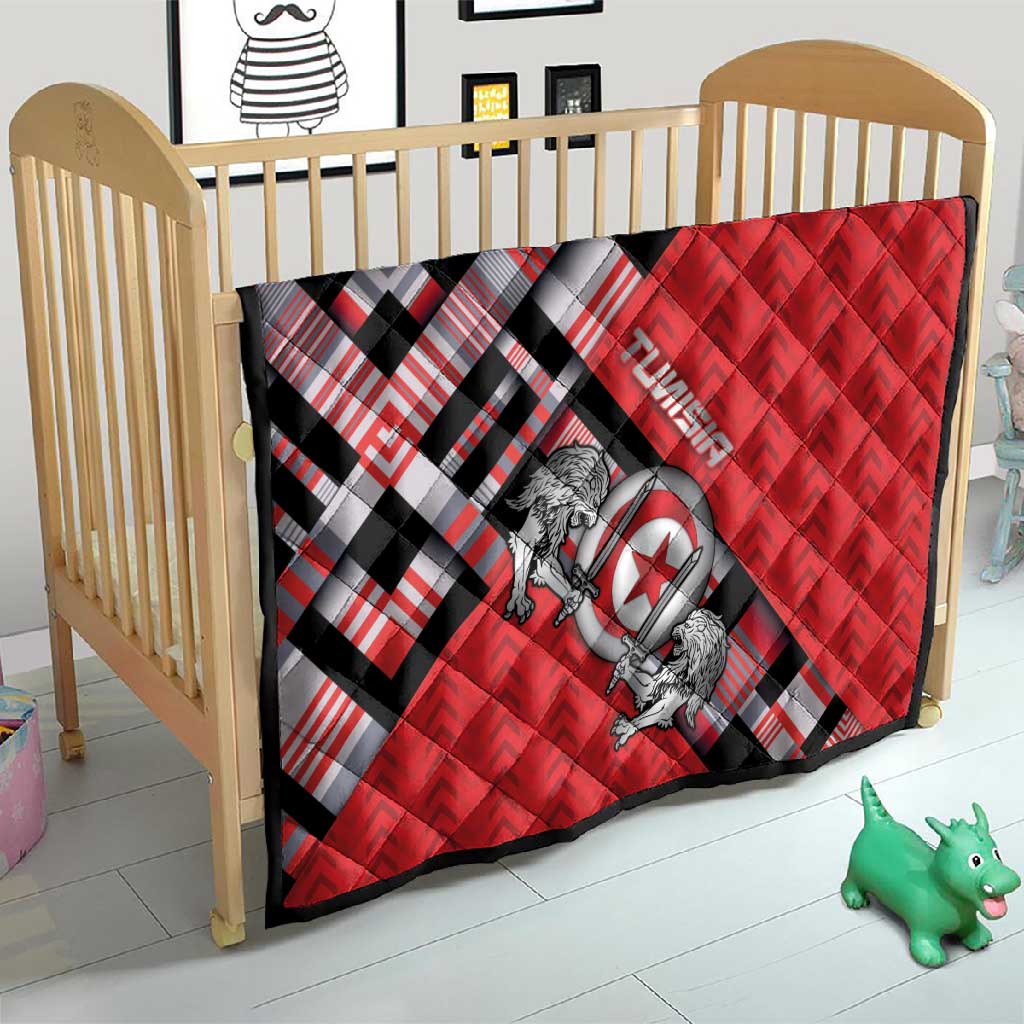 Tunisia Quilt Silver Lions Sports Patterns - Wonder Print Shop