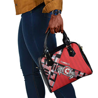 Tunisia Shoulder Handbag Silver Lions Sports Patterns - Wonder Print Shop