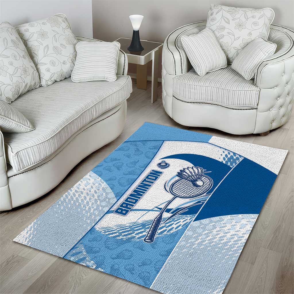 Badminton Area Rug Dynamic Swoosh