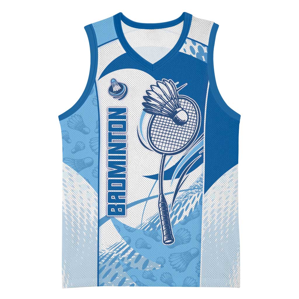 Custom Badminton Basketball Jersey Dynamic Swoosh