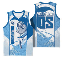 Custom Badminton Basketball Jersey Dynamic Swoosh